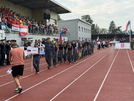 Mladinke PGD Zgornji Tuhinj na gasilski olimpijadi osvojile odlično 5. mesto (5)